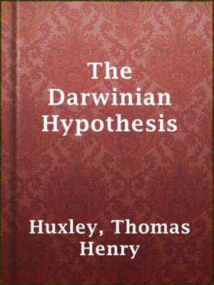 cover image of The Darwinian Hypothesis